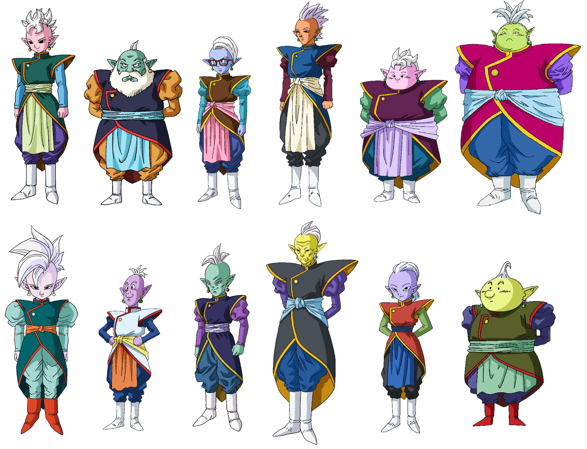 The 12 Supreme Kai