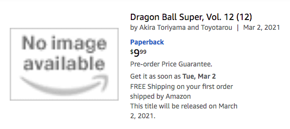 Viz Releasing “Dragon Ball Super” English Translation Collected Edition Volume 12 in March 2021