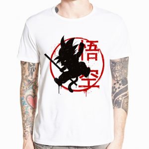 Dragon Ball Z Goku T shirt Short sleeve O Neck Tshirt Summer Saiyan Vegeta Harajuku brand 11 - DBZ Shop
