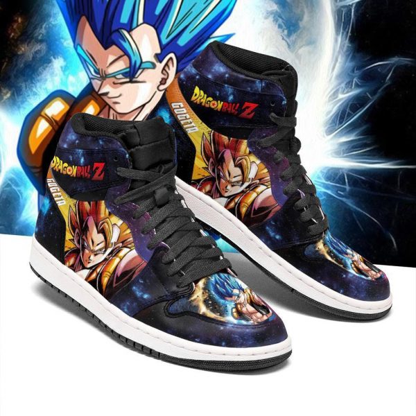 gogeta jordan sneakers galaxy dragon ball z anime shoes fan pt04 gearanime - DBZ Shop