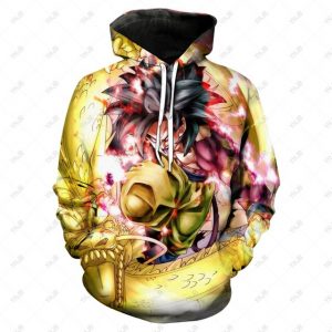 Dragon Ball Z Hoodies - Printed Fashion DBZ Anime Hoodie